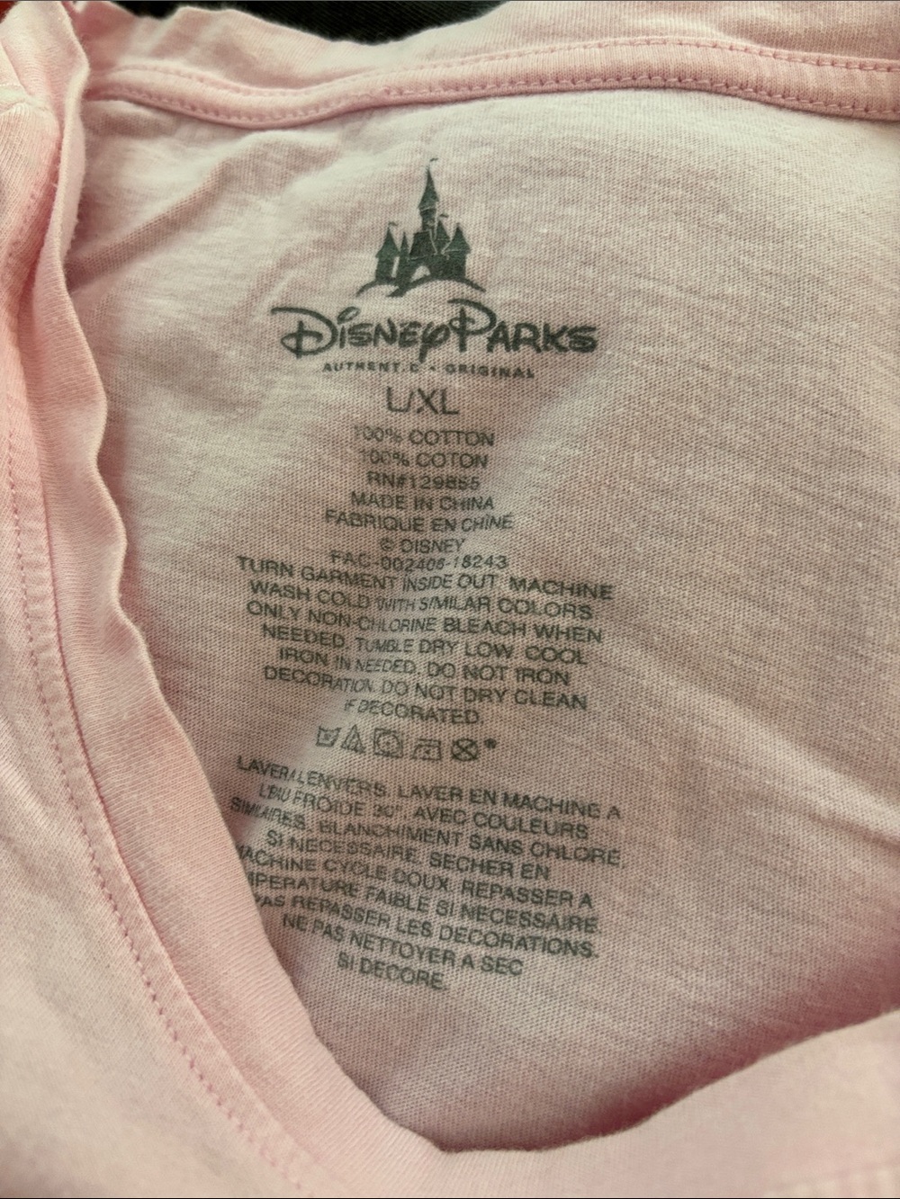Minnie Mouse Long Tee/Pajamas - Picture 4 of 4